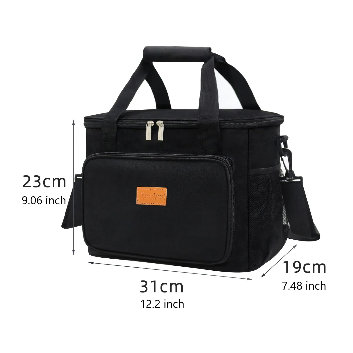 Portable Insulated Lunch Box Bag with Ice Pack | Spacious Design for Fresh Meals on the Go