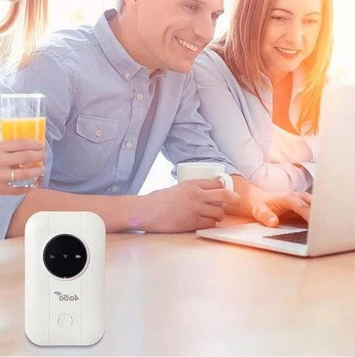 Portable 5G WiFi Router with Compact Design