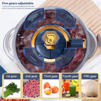 500W Electric Meat Grinder with Metal Transmission