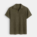 Premium Knitted Men's Polo Shirt with Breathable Fabric | Timeless Style for Summer Comfort