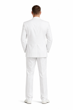 Retro Chic | Men's Suit Costume with Lightweight Fabric | Stylish 1980s Design for Themed Parties and Events