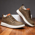 Robert Johnson Premium Leather Sneakers for Stylish Comfort