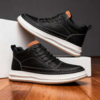 Robert Johnson Premium Leather Sneakers for Stylish Comfort