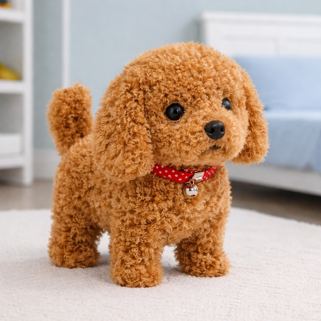Interactive Robot Walking Plush Dog Toy