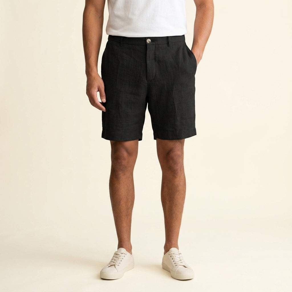 Salzburg Collection | Men's Linen Shorts with Lightweight Comfort | Versatile Summer Wear for Any Occasion