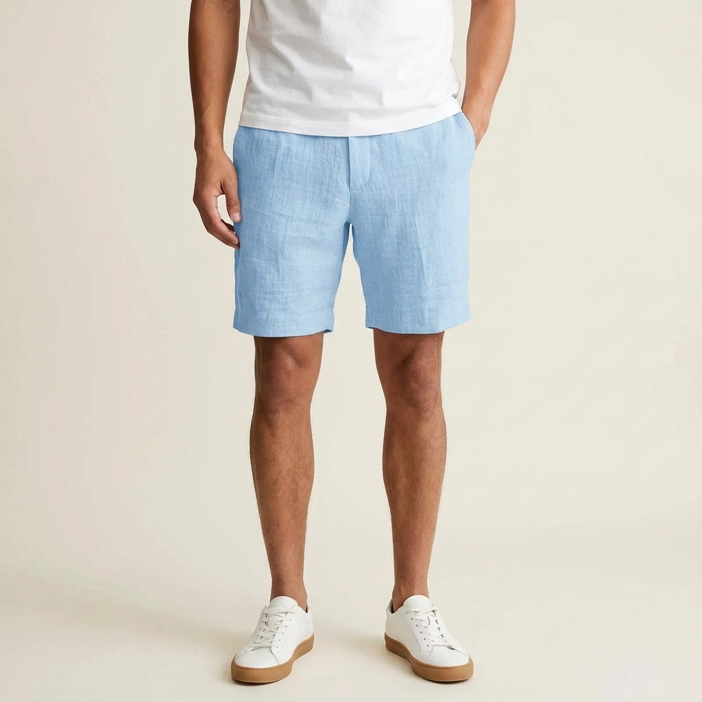 Salzburg Collection | Men's Linen Shorts with Lightweight Comfort | Versatile Summer Wear for Any Occasion