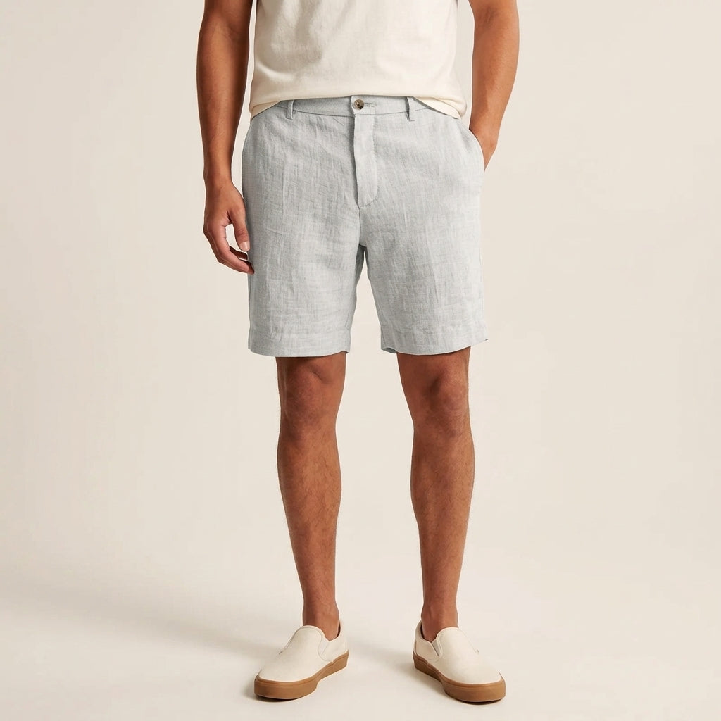 Salzburg Collection | Men's Linen Shorts with Lightweight Comfort | Versatile Summer Wear for Any Occasion