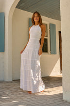 Donna Dress — Elegant Statement Maxi Dress, Sleek Feminine Silhouette