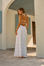 Donna Dress — Elegant Statement Maxi Dress, Sleek Feminine Silhouette