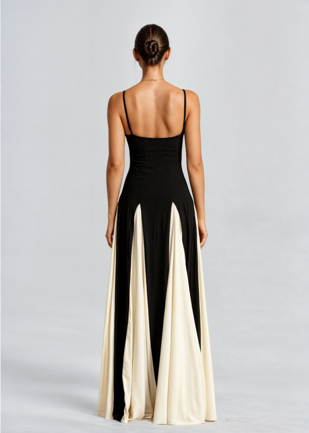 Serena Elegant Women’s Maxi Dress – Flowy Long Dress with Soft Drape for Weddings, Evening Events & Formal Chic Occasions