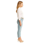 Women’s Ruffle Collar Cotton Blouse – Long Sleeve Bishop Sleeve Button Down Shirt for Office, Work & Elegant Everyday Wear