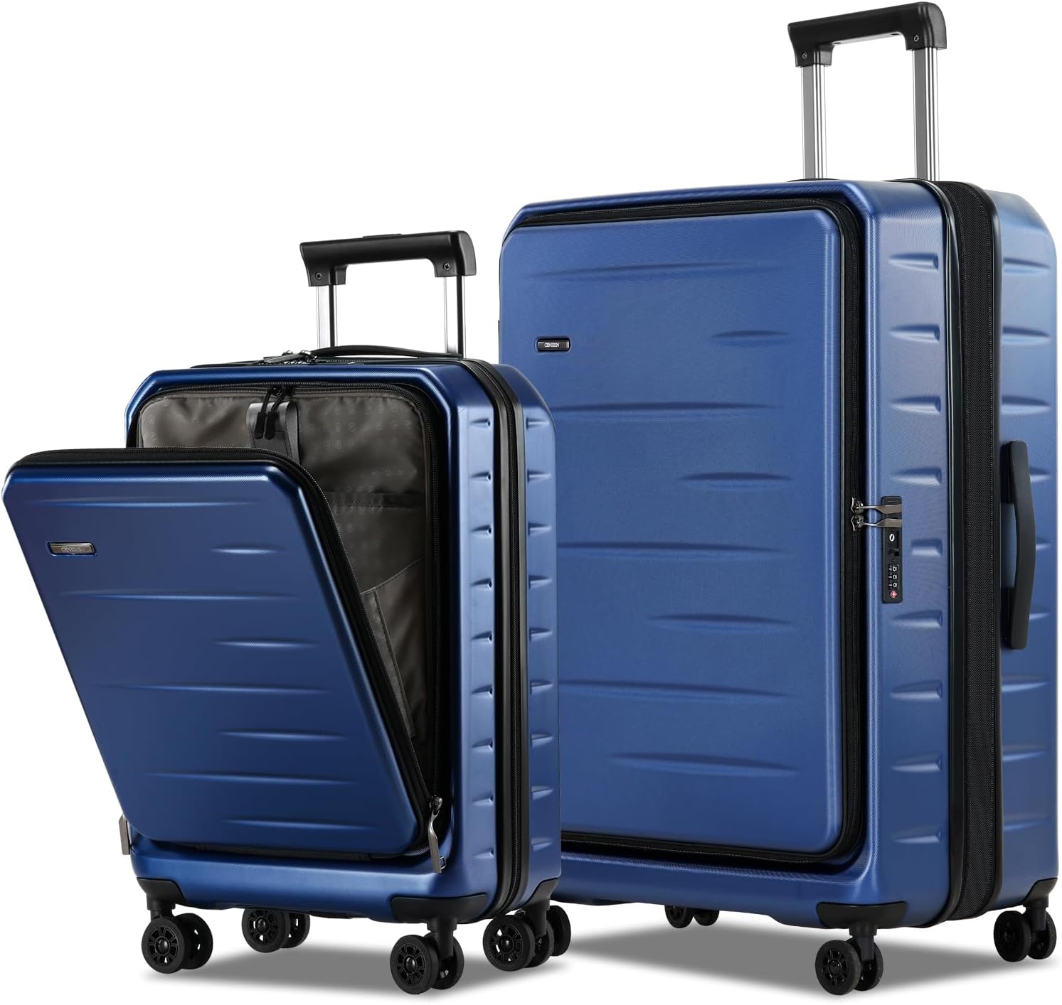 Skyward | Expandable Suitcase Set with TSA Lock & Front Pocket | Lightweight Luggage for Organized Travel