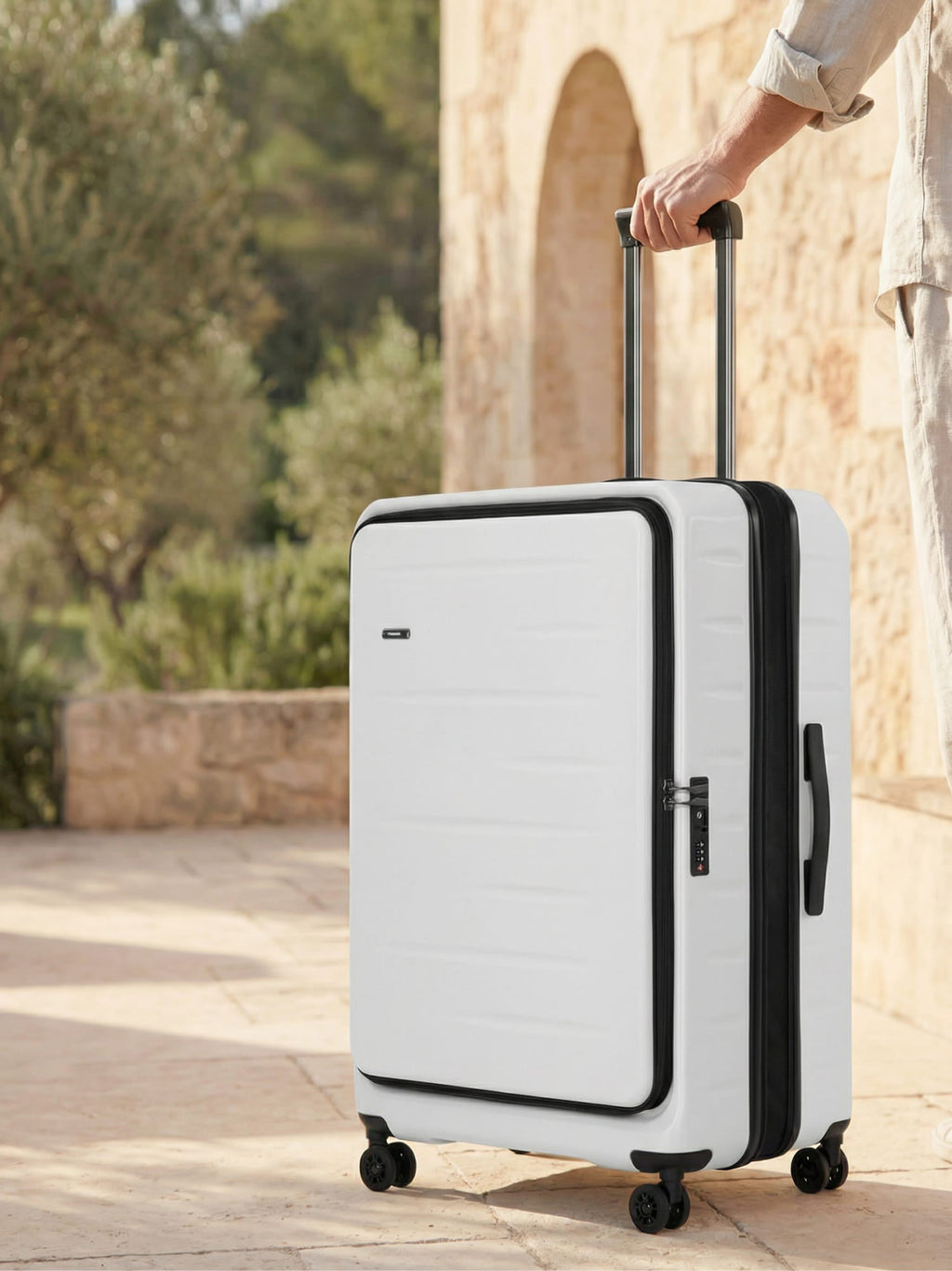 Skyward | Expandable Suitcase Set with TSA Lock & Front Pocket | Lightweight Luggage for Organized Travel