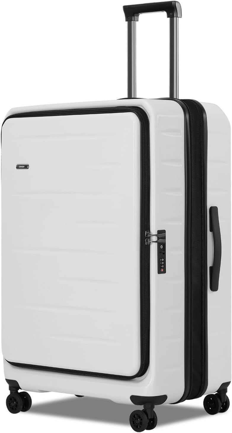 Skyward | Expandable Suitcase Set with TSA Lock & Front Pocket | Lightweight Luggage for Organized Travel