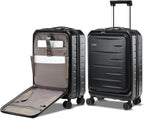 Skyward | Expandable Suitcase Set with TSA Lock & Front Pocket | Lightweight Luggage for Organized Travel
