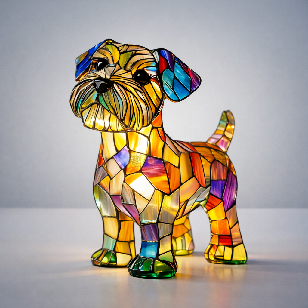Dog LED Night Light Table Lamp