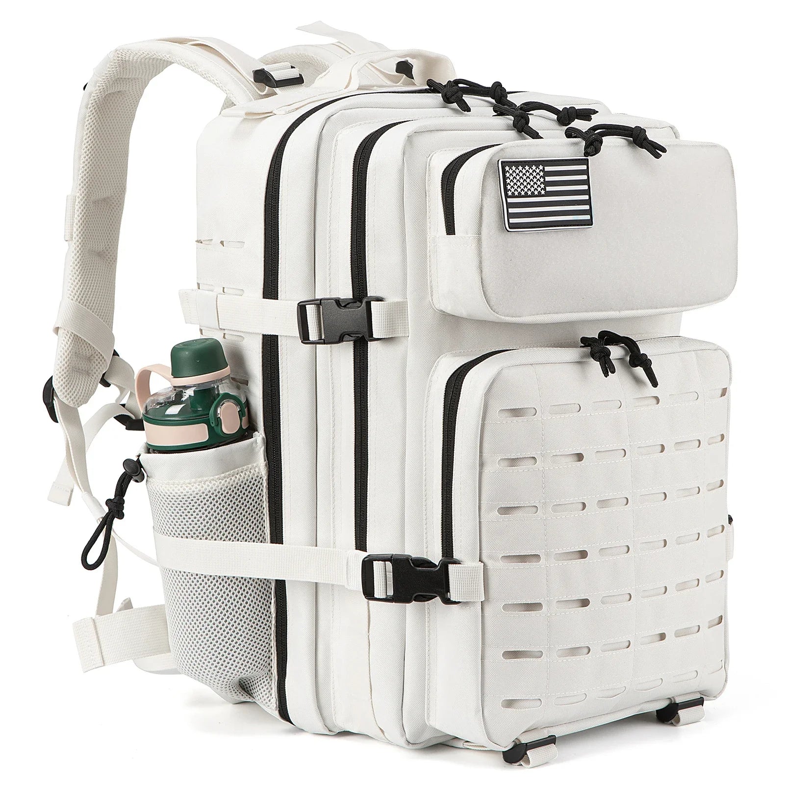 Tactical Backpack | 25L & 45L Travel Backpack with Water Bottle Holder | Versatile Outdoor Gear for Hiking and Daily Use