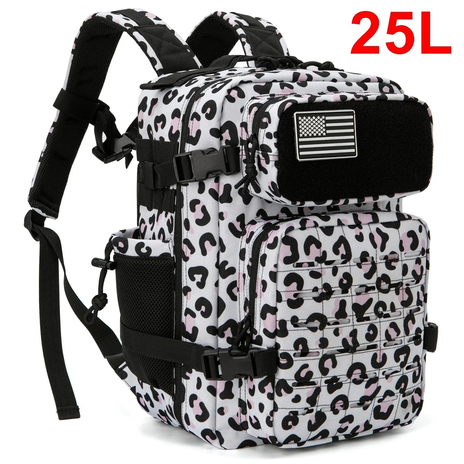 Tactical Backpack | 25L & 45L Travel Backpack with Water Bottle Holder | Versatile Outdoor Gear for Hiking and Daily Use