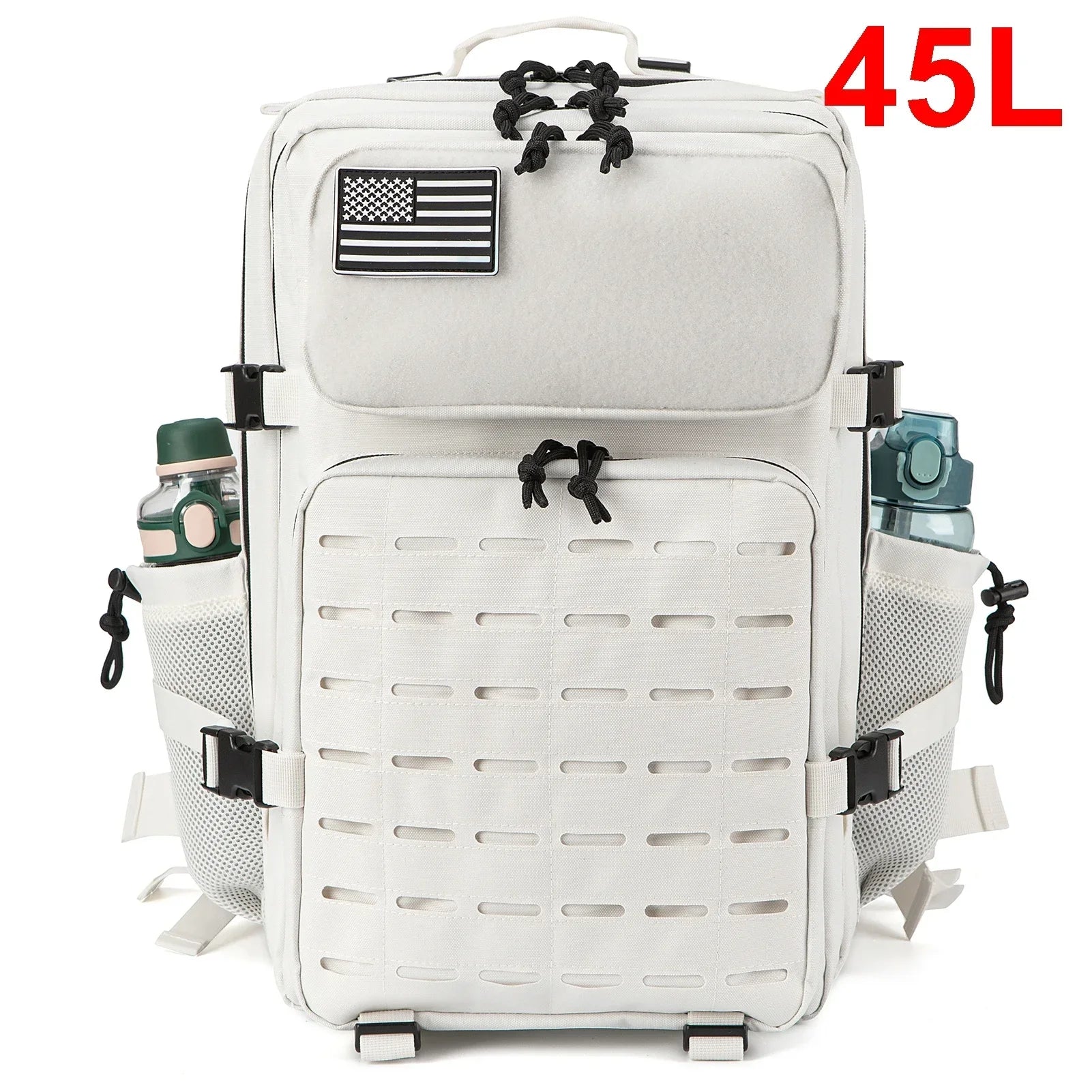 Tactical Backpack | 25L & 45L Travel Backpack with Water Bottle Holder | Versatile Outdoor Gear for Hiking and Daily Use