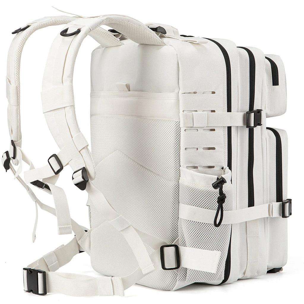Tactical Backpack | 25L & 45L Travel Backpack with Water Bottle Holder | Versatile Outdoor Gear for Hiking and Daily Use