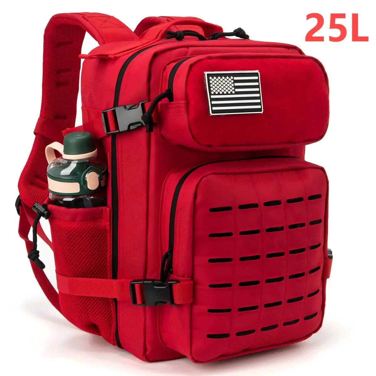 Tactical Backpack | 25L & 45L Travel Backpack with Water Bottle Holder | Versatile Outdoor Gear for Hiking and Daily Use