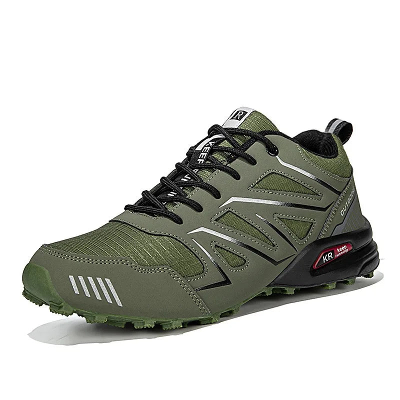 TrekPro | Men's Waterproof Hiking Boots with Ankle Support | Non-Slip Design for Outdoor Adventures