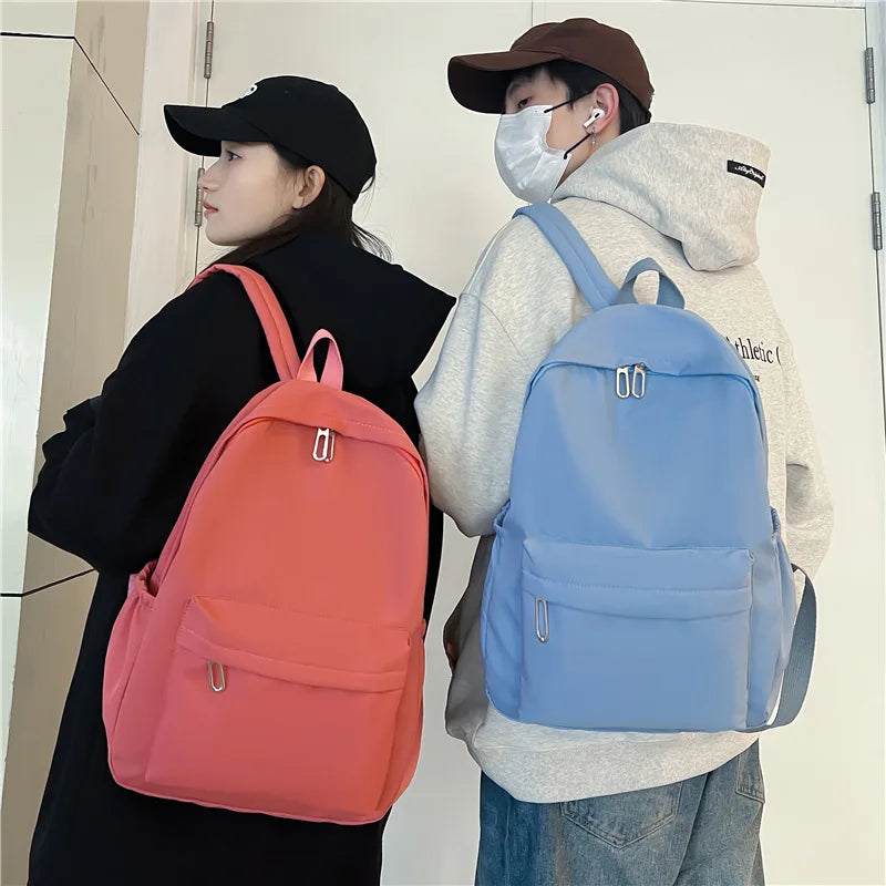 Trendy Backpack | Large Capacity Travel Backpack with Minimalist Design | Versatile for School and Daily Use