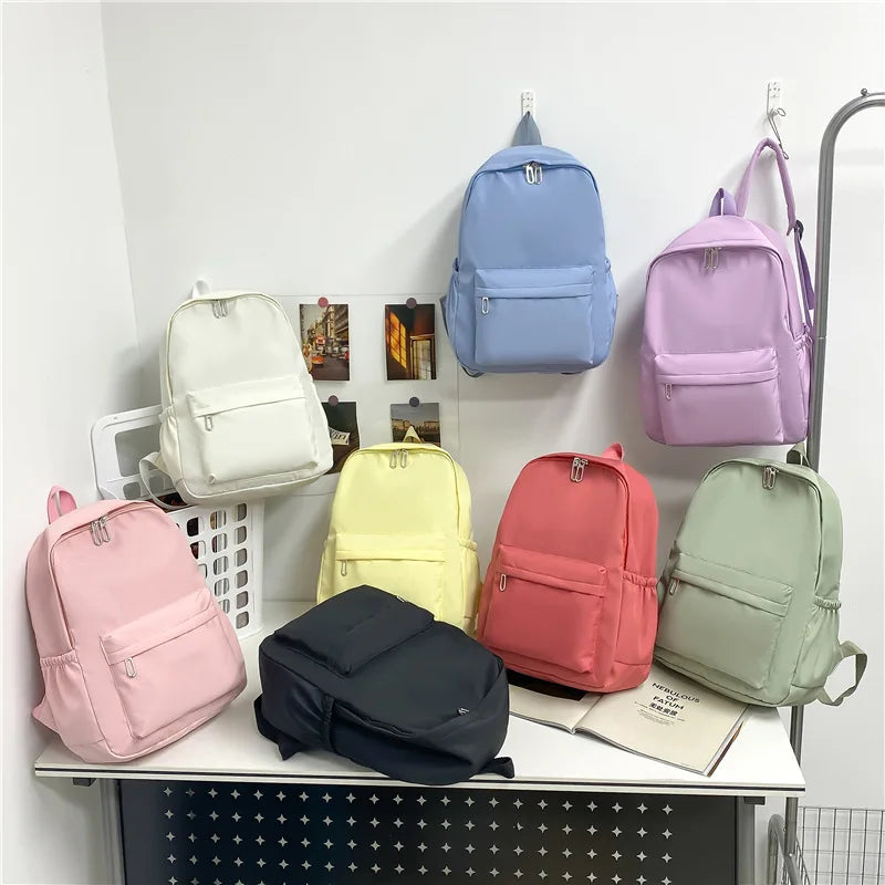 Trendy Backpack | Large Capacity Travel Backpack with Minimalist Design | Versatile for School and Daily Use
