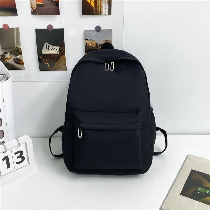Trendy Backpack | Large Capacity Travel Backpack with Minimalist Design | Versatile for School and Daily Use