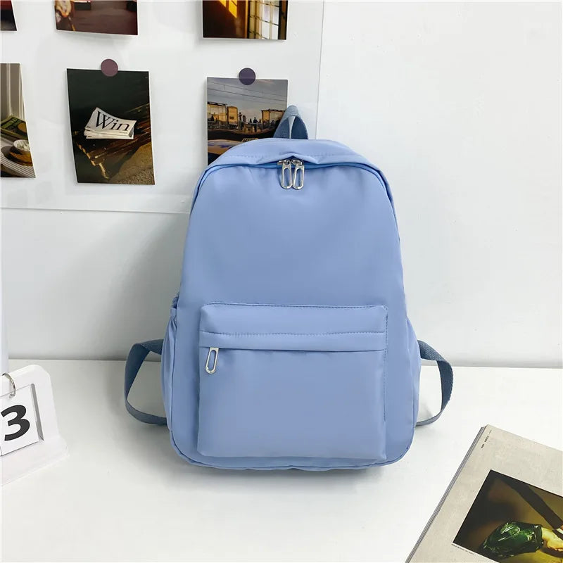 Trendy Backpack | Large Capacity Travel Backpack with Minimalist Design | Versatile for School and Daily Use