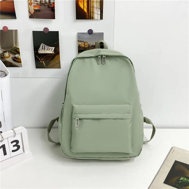 Trendy Backpack | Large Capacity Travel Backpack with Minimalist Design | Versatile for School and Daily Use