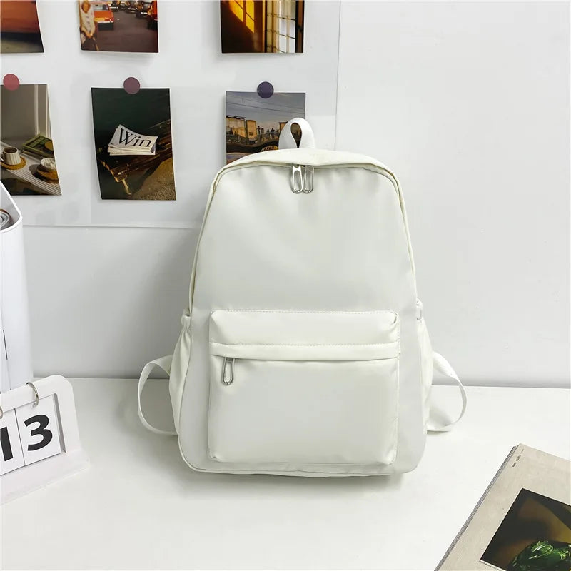 Trendy Backpack | Large Capacity Travel Backpack with Minimalist Design | Versatile for School and Daily Use