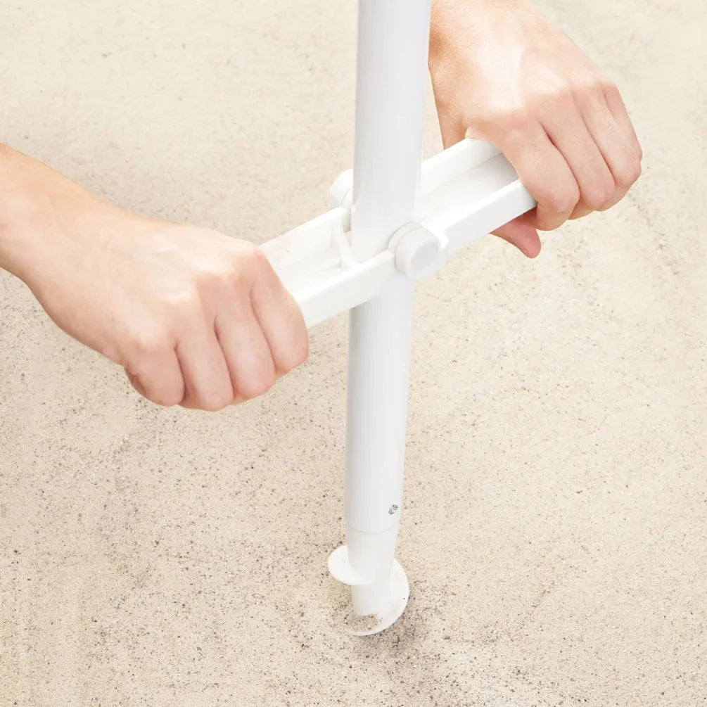 Ultimate Beach Parasol | 7 ft Beach Umbrella with UV Protection | Lightweight Design for Sun Safety and Portability