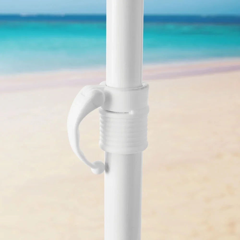 Ultimate Beach Parasol | 7 ft Beach Umbrella with UV Protection | Lightweight Design for Sun Safety and Portability
