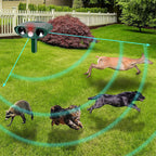 Solar Ultrasonic Armadillo Repeller for Yards