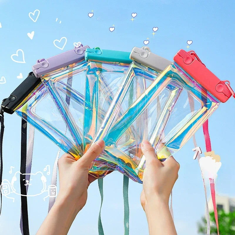 Universal Waterproof Phone Case | Floating Design for Safe Water Activities | Durable & Easy Access for Beach and Water Sports