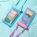 Universal Waterproof Phone Case | Floating Design for Safe Water Activities | Durable & Easy Access for Beach and Water Sports