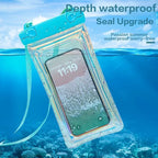 Universal Waterproof Phone Case | Floating Design for Safe Water Activities | Durable & Easy Access for Beach and Water Sports