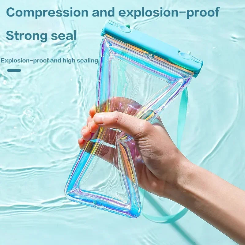 Universal Waterproof Phone Case | Floating Design for Safe Water Activities | Durable & Easy Access for Beach and Water Sports
