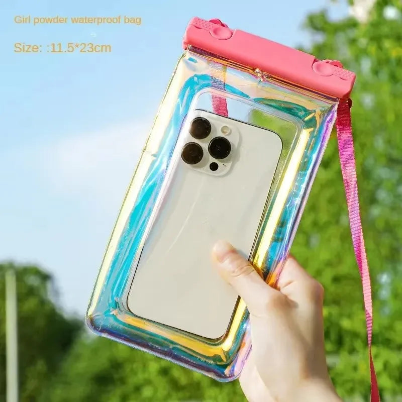 Universal Waterproof Phone Case | Floating Design for Safe Water Activities | Durable & Easy Access for Beach and Water Sports