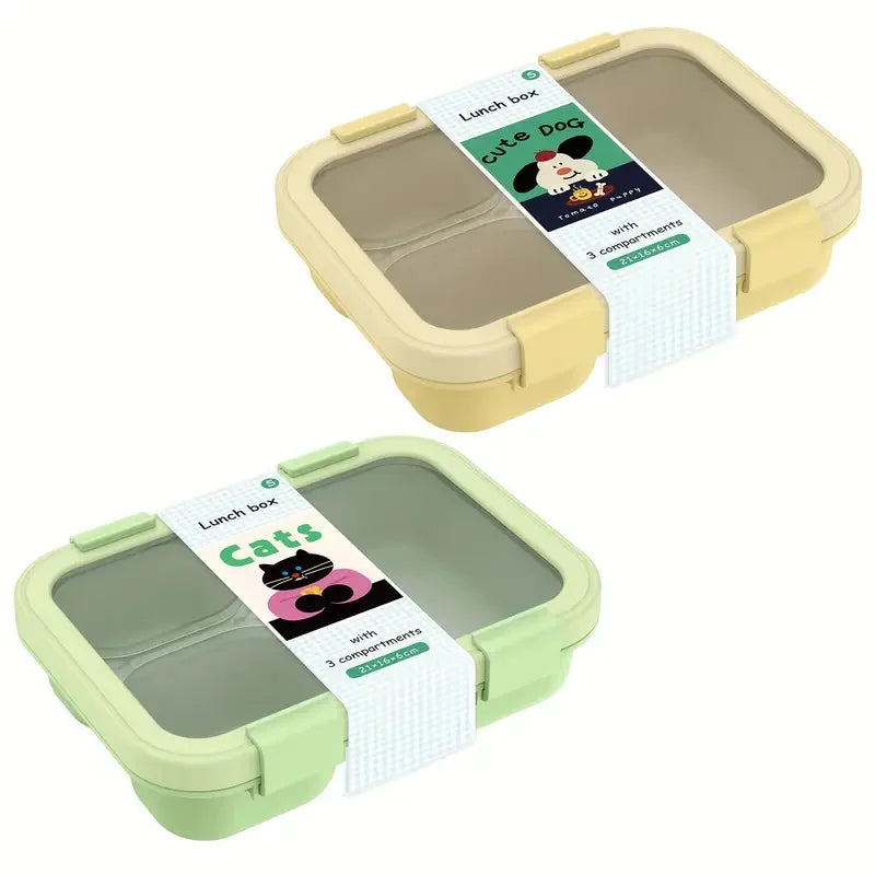 Versatile Bento Lunch Box | Leakproof Food Storage with Stackable Design | Ideal for Office and School Use