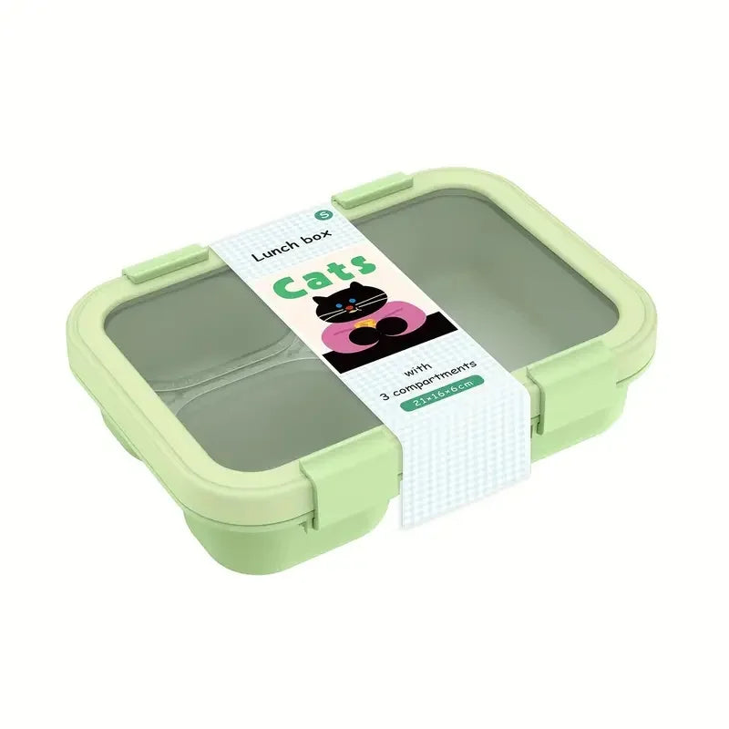 Versatile Bento Lunch Box | Leakproof Food Storage with Stackable Design | Ideal for Office and School Use