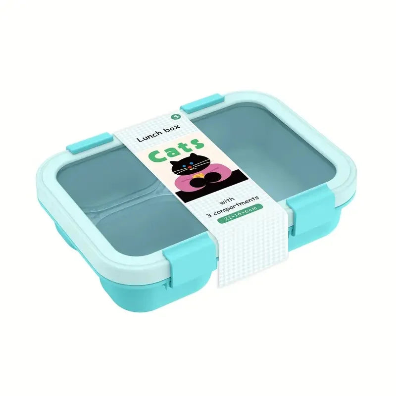Versatile Bento Lunch Box | Leakproof Food Storage with Stackable Design | Ideal for Office and School Use