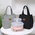 Versatile Insulated Lunch Bag | Large Capacity Tote with Durable Handle for Work and Travel