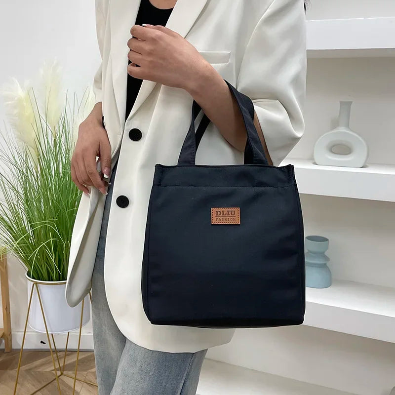 Versatile Insulated Lunch Bag | Large Capacity Tote with Durable Handle for Work and Travel