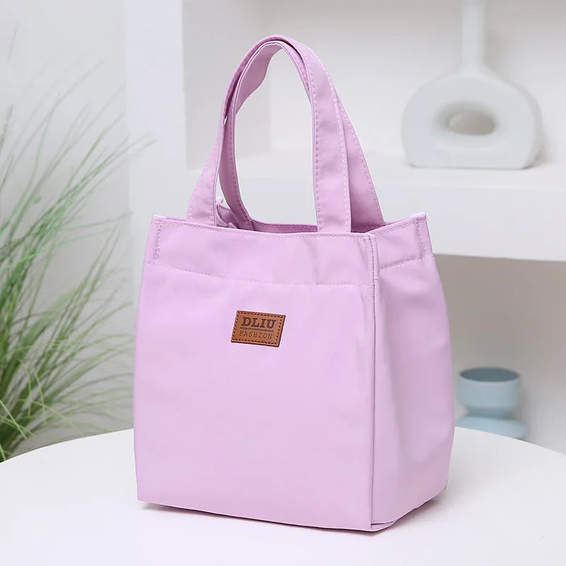 Versatile Insulated Lunch Bag | Large Capacity Tote with Durable Handle for Work and Travel