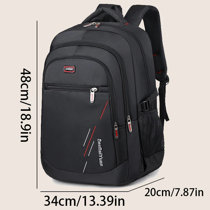Versatile Laptop Backpack | Large Capacity Waterproof Computer Bag with Multiple Pockets for School and Travel