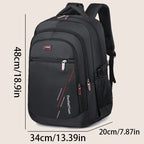 Versatile Laptop Backpack | Large Capacity Waterproof Computer Bag with Multiple Pockets for School and Travel