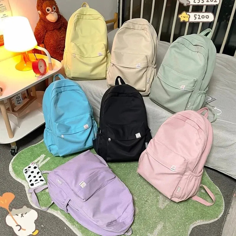 Versatile Nylon Travel Backpack with Waterproof Design | Stylish and Spacious Bag for Everyday Use