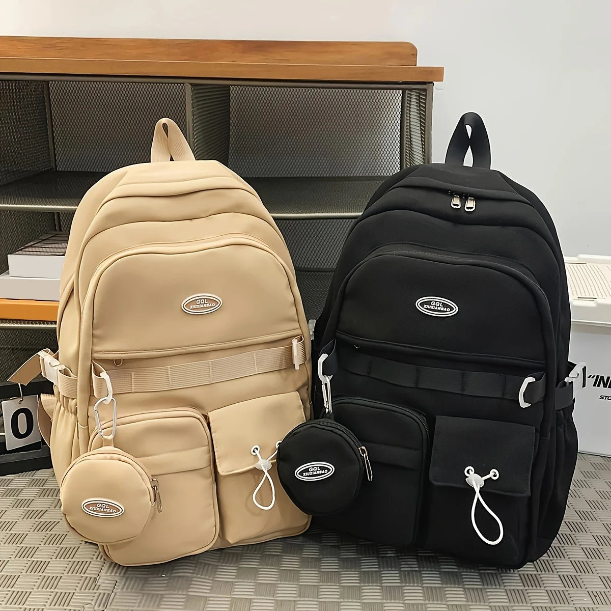 Versatile Travel Backpack with Large Capacity & Ergonomic Straps | Ideal for School and Leisure